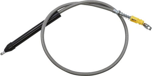 LA CHOPPERS - LA-8155C13 - Clutch Cable - Quick Connect - 12" - 14" Ape Hanger Handlebars - Stainless Steel