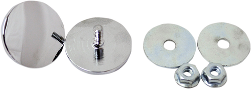 LA CHOPPERS - LA-9001-00 - Mirror Mount Covers - Chrome