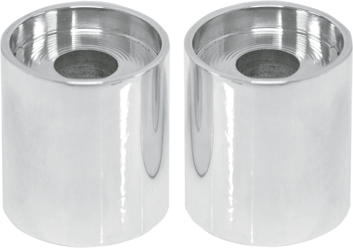 LA CHOPPERS - LA-7413-02 - Riser Extensions - 1-1/2" - Chrome