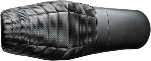 LE PERA - LK-512TRKPT - Daytona Sport Seat - Flat Track Stitch - Black - Dyna '06-'17