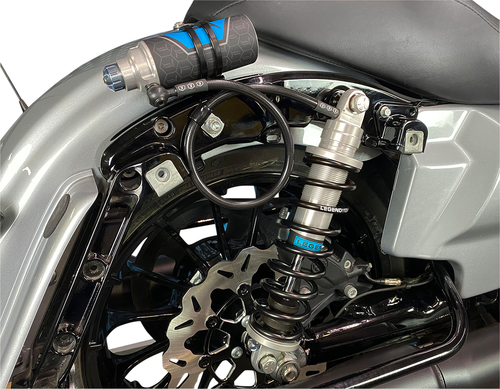 LEGEND SUSPENSION - 1310-1929 - REVO ARC Remote Reservoir Shocks - Heavy Duty - Clear - 14"