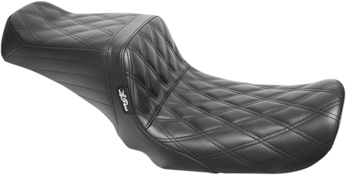 LE PERA - LK-581DD - Tailwhip Seat - Double Diamond - Black - FXD '06-'17