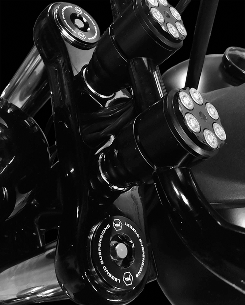 LEGEND SUSPENSION - 0414-0512 - Standard AXEO Front Suspension System - 49 mm - '06-'17 FXD/FXDL/FXDB/FXDC