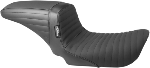 LE PERA - LK-591PTGP - Kickflip Seat - Pleated w/ Gripp Tape - Black - FXD '06-'17