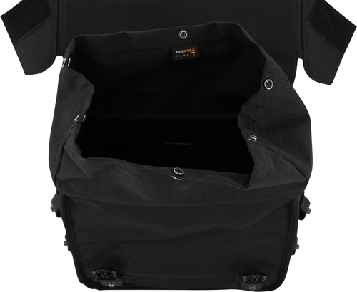 BURLY BRAND - B15-1002B - Throw-Over Saddlebag - Black