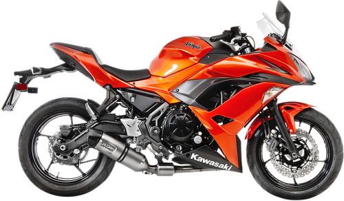 LEOVINCE - 14181E - LV One Evo Exhaust System - Stainless Steel - Ninja 650/Z650