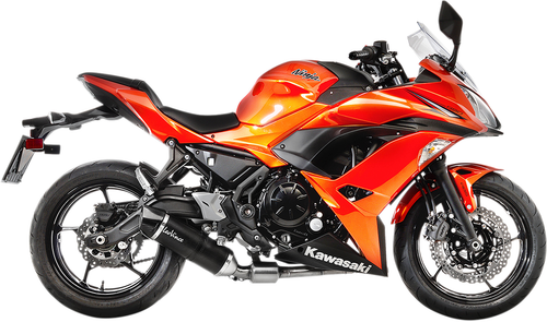 LEOVINCE - 14182E - LV One Evo Exhaust System - Carbon Fiber - Ninja 650/Z650