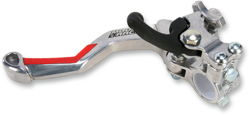 MOOSE OFFROAD - 0612-0288 - EZ3 Clutch Lever Assembly - Shorty - Hot Start - Red
