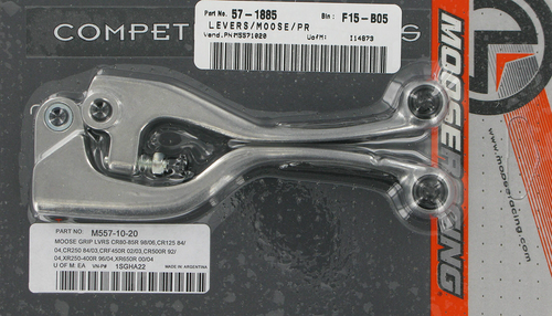 MOOSE OFFROAD - M557-10-20 - Competition Lever Set - Black