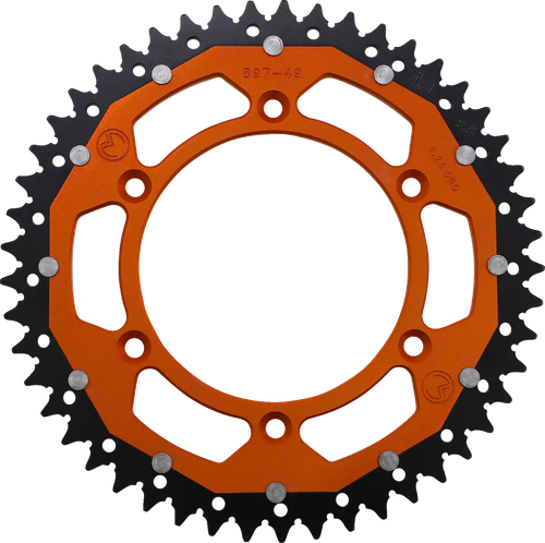 MOOSE OFFROAD - 1210-1519 - Dual Sprocket - 49 Tooth - Orange - Husqvarna/Husaberg/KTM