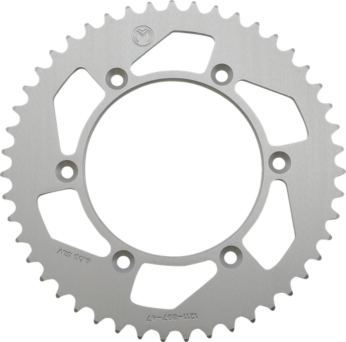 MOOSE OFFROAD - 1211-1551 - Rear Sprocket - Aluminum - 47 Tooth - Silver - Husaberg/Husqvarna/KTM