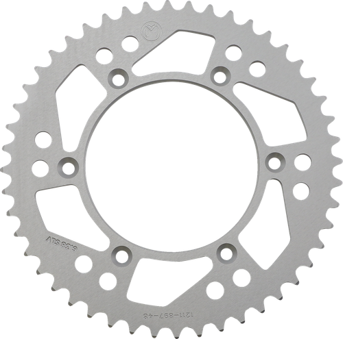 MOOSE OFFROAD - 1211-1552 - Rear Sprocket - Aluminum - 48 Tooth - Silver - Husaberg/Husqvarna/KTM