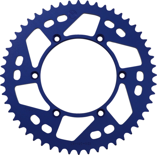 MOOSE OFFROAD - 1211-1622 - Rear Sprocket - Aluminum - 52 Tooth - Blue - Yamaha