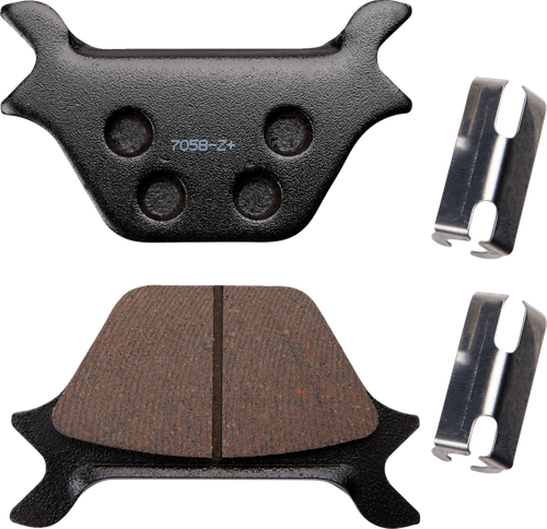 LYNDALL RACING BRAKES LLC - 7058-Z+ - Z-Plus Brake Pads - Harley-Davidson