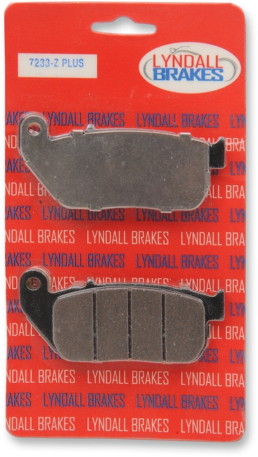 LYNDALL RACING BRAKES LLC - 7233-Z+ - Z-Plus Brake Pads - Sportster