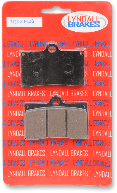 LYNDALL RACING BRAKES LLC - 7138-Z+ - Z-Plus Brake Pads - Brembo