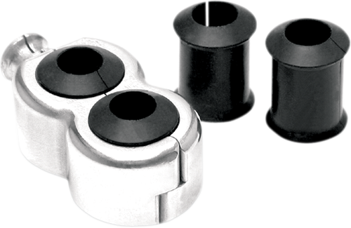 MOTION PRO - 11-0050 - Cable Clamp - Dual - Chrome