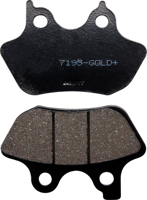 LYNDALL RACING BRAKES LLC - 7195-GPLUS - Gold-Plus Brake Pads - Harley-Davidson