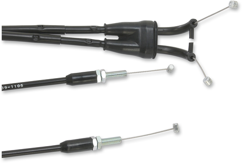 MOOSE OFFROAD - 0650-1215 - Black Vinyl Throttle Cable - 30-1/2" - KTM