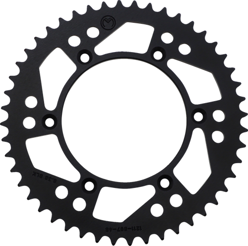 MOOSE OFFROAD - 1211-1454 - Rear Sprocket - Aluminum - 48 Tooth - Black - Husaberg/Husqvarna/KTM