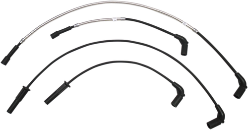 MAGNUM SHIELDING - 3046S - Spark Plug Wire Set - Polished Stainless - FL '17+