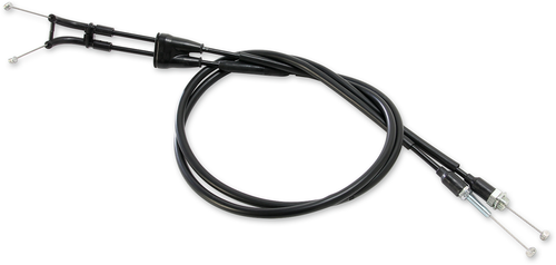 MOOSE OFFROAD - 0650-1250 - Black Vinyl Throttle Cable - 35" - Yamaha