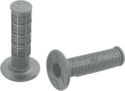 MOOSE OFFROAD - 0630-0391 - Flange Style Stealth MX Grips - Gray