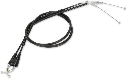 MOOSE OFFROAD - 0650-1259 - Black Vinyl Throttle Cable - 34-1/2" - Suzuki