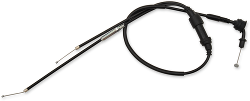 MOOSE OFFROAD - 0650-1274 - Black Vinyl Throttle Cable - 33" - Yamaha