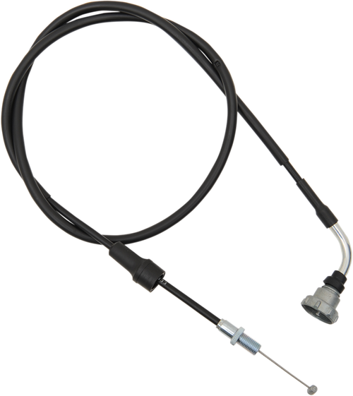 MOOSE OFFROAD - 0650-1285 - Black Vinyl Throttle Cable - 45-5/8" - Honda