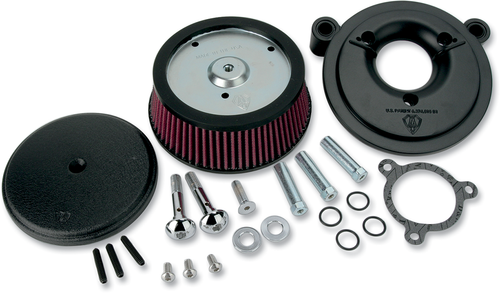 ARLEN NESS - 18-325 - Big Sucker Stage I Air Filter Kit - Wrinkle Black