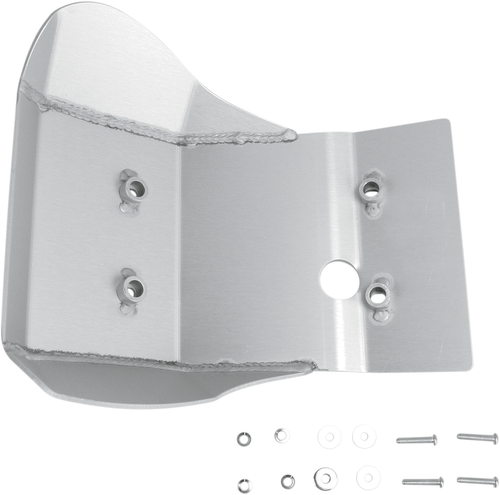 MOOSE OFFROAD - 0505-0902 - Skid Plate - Silver - Yamaha - XT 250