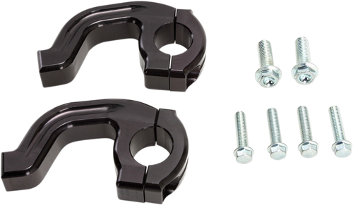 MOOSE OFFROAD - 0635-1497 - Replacement Contour Handguard Inner Mount Clamp - 7/8" - Black