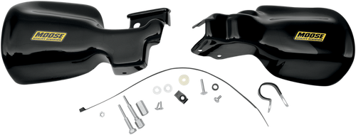 MOOSE OFFROAD - 0635-0195 - Contoured Handguards - Honda - Black