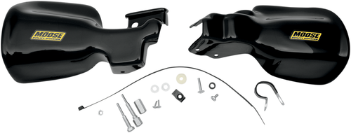 MOOSE OFFROAD - 0635-0195 - Contoured Handguards - Honda - Black