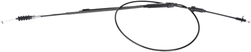 MOOSE OFFROAD - 0650-1357 - Black Vinyl Throttle Cable - Stock Length - Polaris