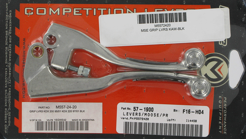 MOOSE OFFROAD - M557-24-20 - Competition Lever Set - Black