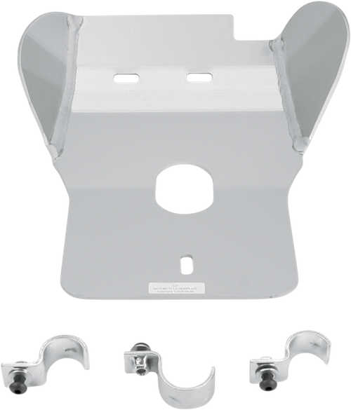 MOOSE OFFROAD - M235 - Skid Plate - Silver - Yamaha - YZ 250