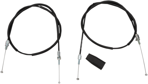 MOOSE OFFROAD - 0650-1709 - Black Vinyl Throttle Cable - 36-1/4" - Honda