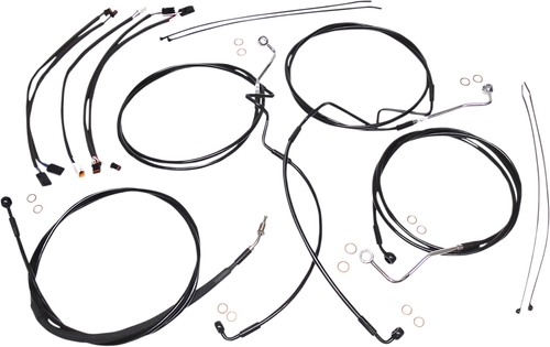 MAGNUM SHIELDING - 486411 - Control Cable Kit - XR - Black