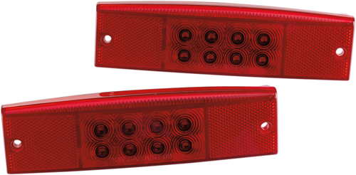 MOOSE OFFROAD - 2001-2238 - Taillights - LED - Ranger Mid - Red