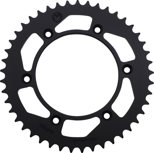 MOOSE OFFROAD - 1211-1412 - Rear Sprocket - Aluminum - 45 Tooth - Black - Honda