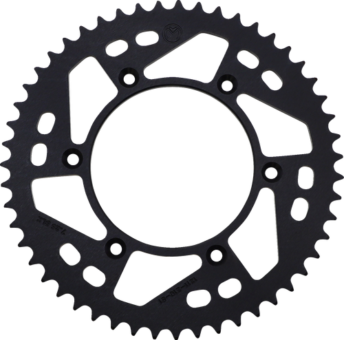 MOOSE OFFROAD - 1211-1418 - Rear Sprocket - Aluminum - 51 Tooth - Black - Honda