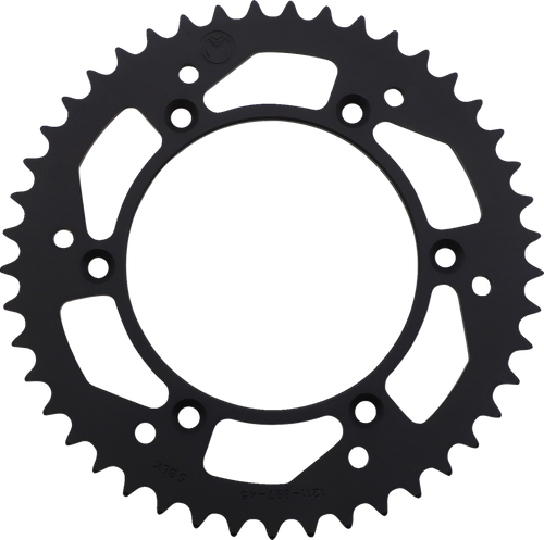 MOOSE OFFROAD - 1211-1451 - Rear Sprocket - Aluminum - 45 Tooth - Black - Husaberg/Husqvarna/KTM