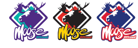 MOOSE OFFROAD - 4320-2531 - Decal - Moose Offroad - 3 Pack