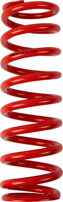 MOOSE OFFROAD - 1312-0961 - Shock Spring - 59/62 mm OD - 40 n/mm - Red