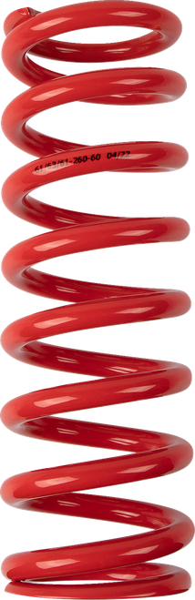 MOOSE OFFROAD - 1312-0974 - Shock Spring - 61 mm OD - 60 n/mm - Red