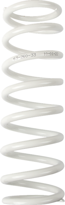 MOOSE OFFROAD - 1312-0975 - Shock Spring - 63 mm OD - 33 n/mm - White