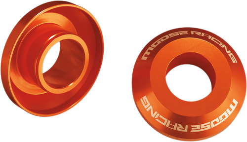 MOOSE OFFROAD - 0222-0536 - Fast Wheel Spacer - Rear - Orange - KTM