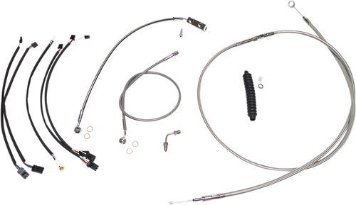 MAGNUM SHIELDING - 589941 - Control Cable Kit - XR - Stainless Steel/Chrome